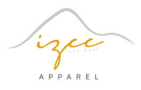 Logotyp för izcc apparel. Urban streetwear for the whole family